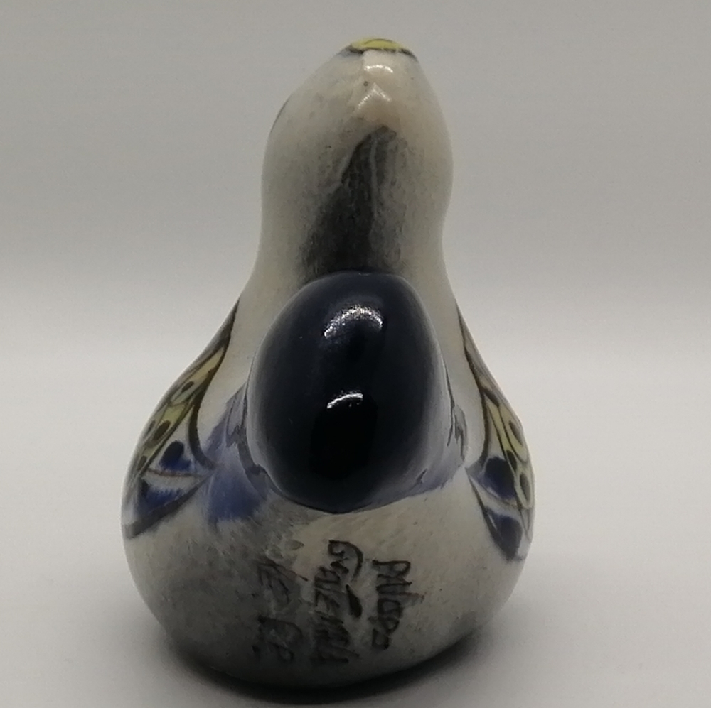 VTG Guatemalan bird figurine, signed by the artist - Picture 2 of 16